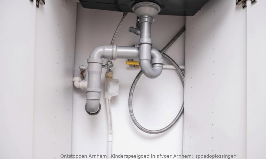 Kinderspeelgoed in afvoer Arnhem: spoedoplossingen