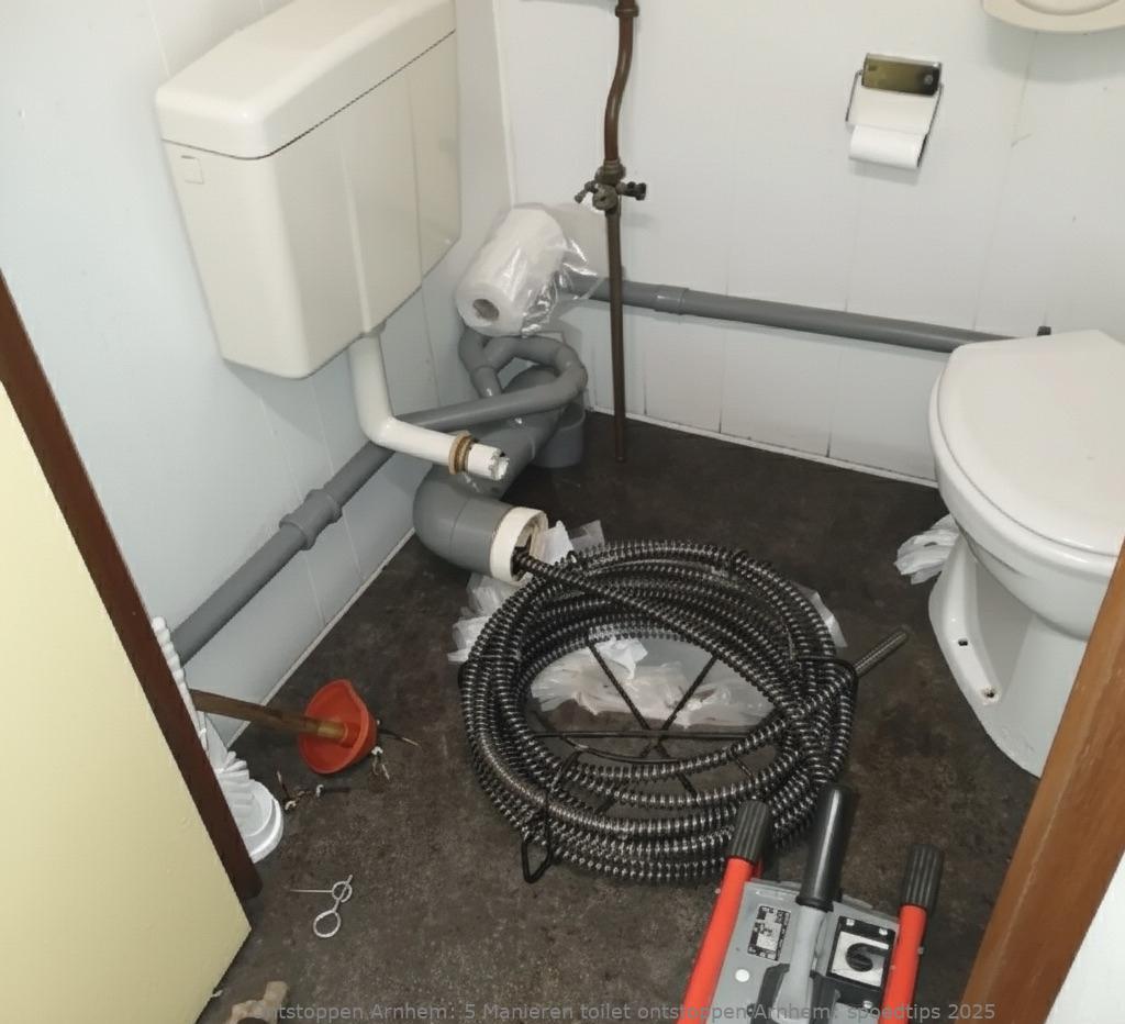 5 Manieren toilet ontstoppen Arnhem: spoedtips 2025