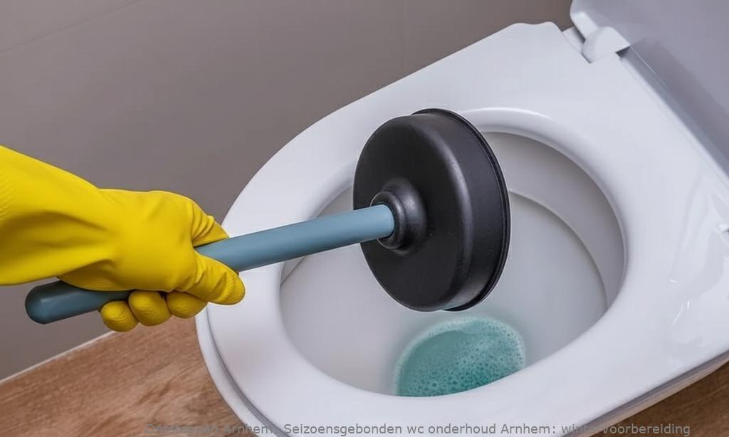 Seizoensgebonden wc onderhoud Arnhem: wintervoorbereiding