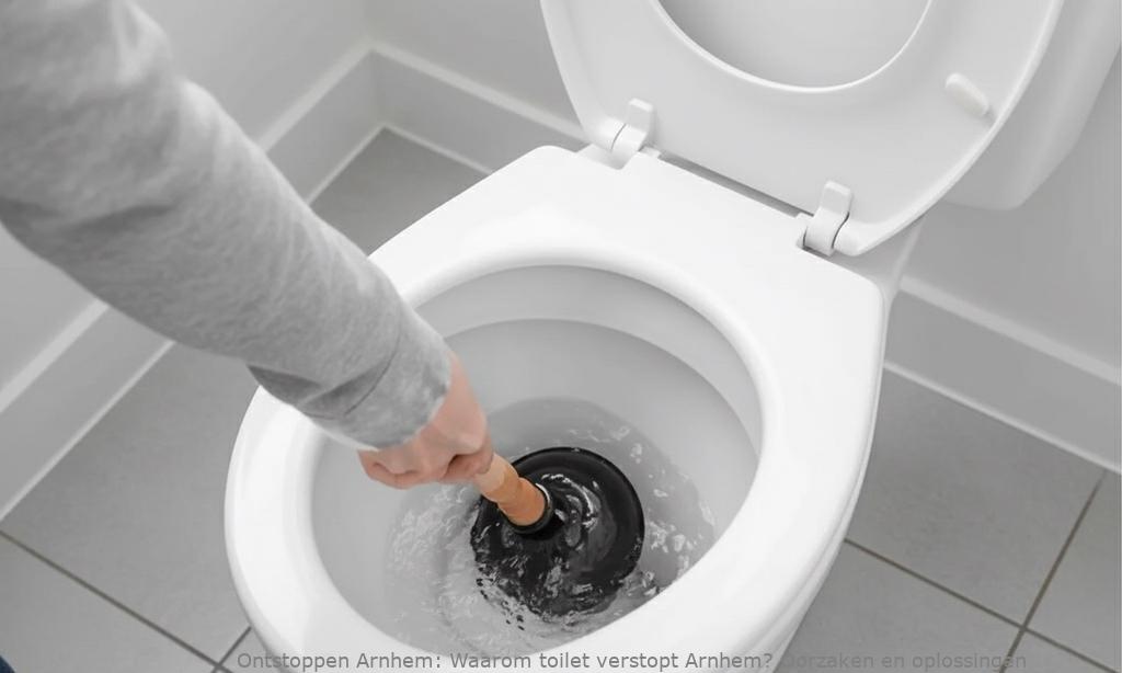 Waarom toilet verstopt Arnhem? Oorzaken en oplossingen